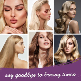 Karseell lifestyle shot of blonde woman with smoother cooler hair