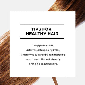 Karseell applied to wet hair demonstrating smooth detangling benefit