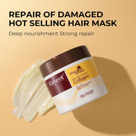 Karseell mask cream texture close-up demonstrating rich hydration