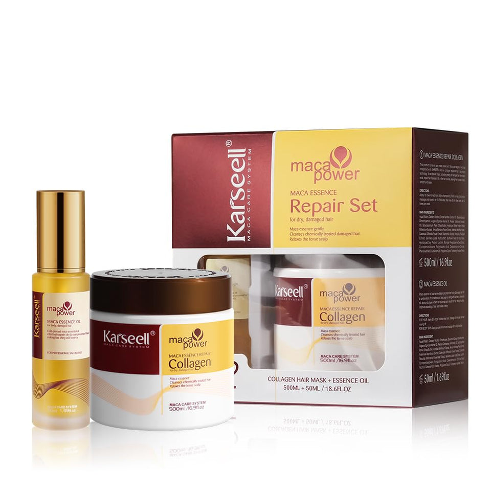 Karseell mask front packaging showing product benefits and volume
