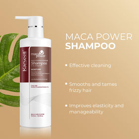 Karseell shampoo lather in hands demonstrating gentle cleansing foam