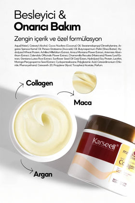 Karseell texture close-up creamy mask showing rich consistency for deep conditioning
