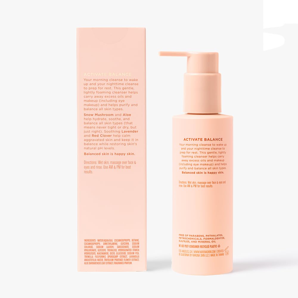 Karuna used by person with sensitive skin showing calming benefit