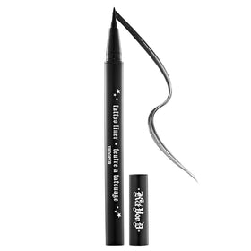 Kat Von D eyeliner front packaging showing bold black tube and brand clarity