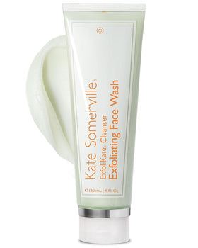 Kate Somerville front packaging showing cleanser bottle and branding for clear identification