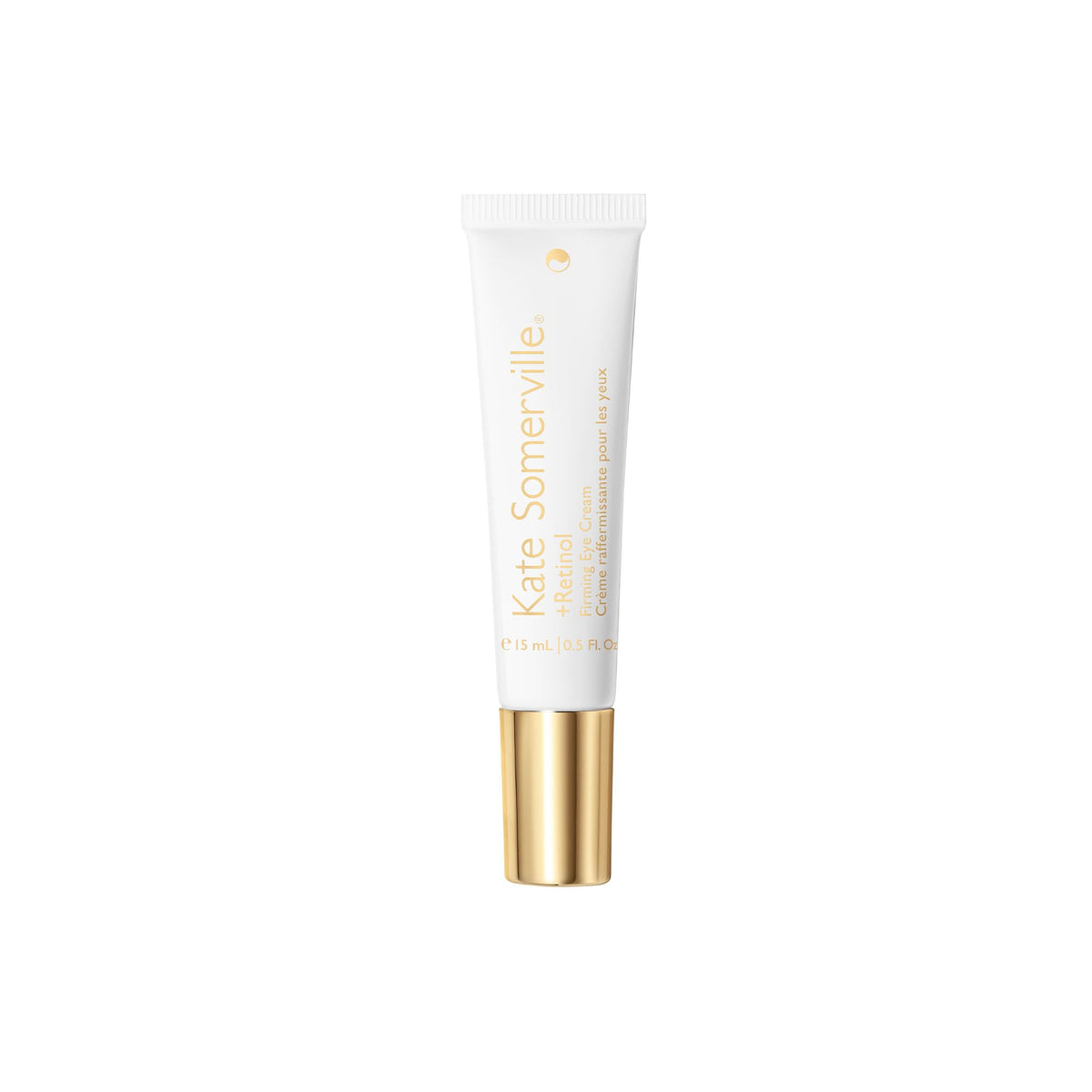 Kate Somerville eye cream in morning light lifestyle scene showing refreshed, awakened benefit