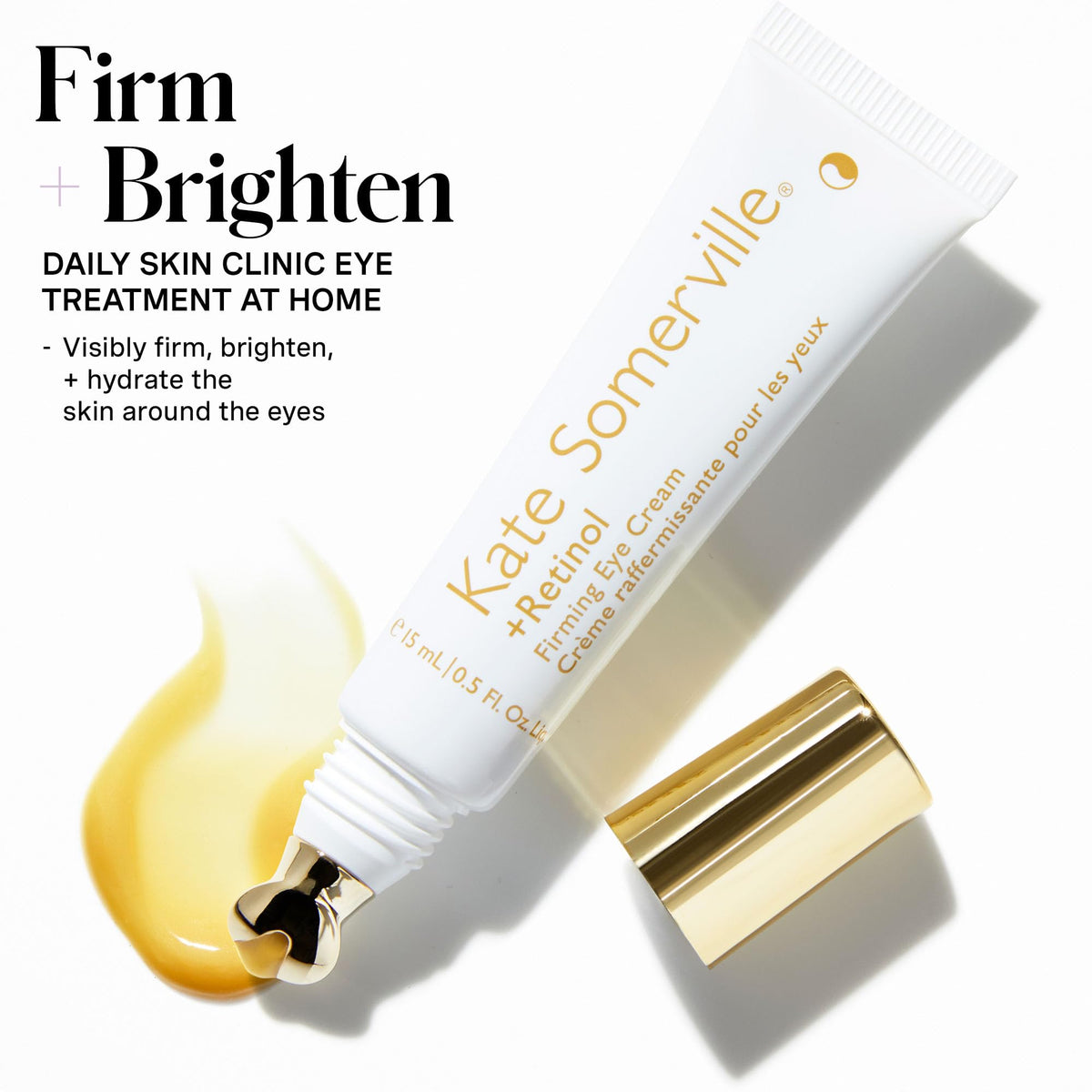 Kate Somerville applying small dab with fingertip illustrating controlled application benefit