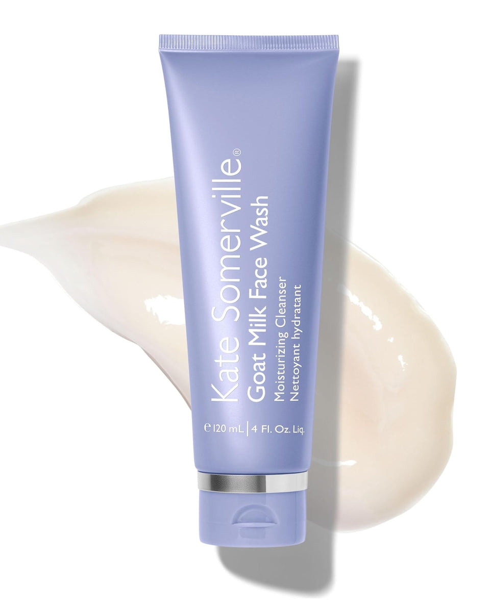 Kate Somerville bottle front showing packaging and gentle cleanser benefit
