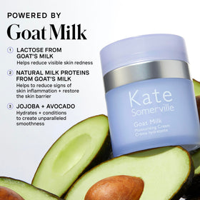 Kate Somerville open jar texture highlighting creamy moisturizing consistency benefit