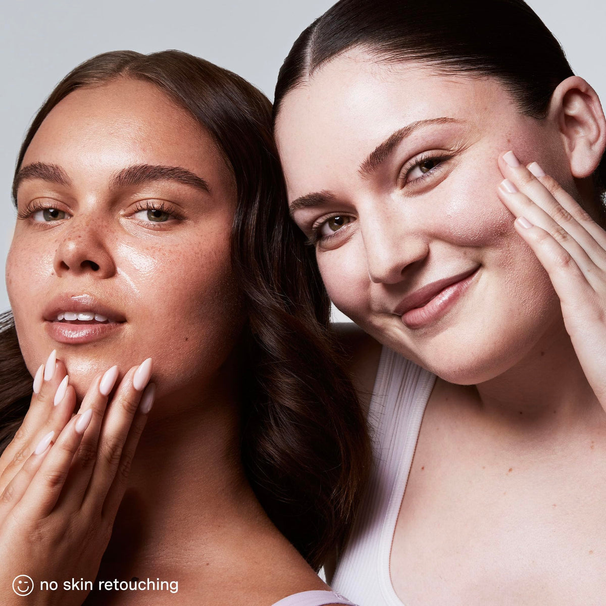 Kate Somerville before and after makeup showing evened skin tone benefit