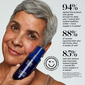 Kate Somerville ingredient card highlighting retinal, hyaluronic acid and squalane benefits clarity