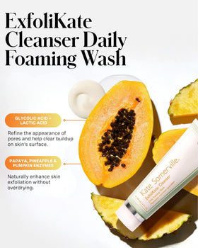 Kate Somerville pump close-up emphasizing easy dispensing and travel convenience
