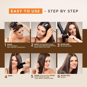 KATIVA argan and shea ingredients highlighted for moisture and shine