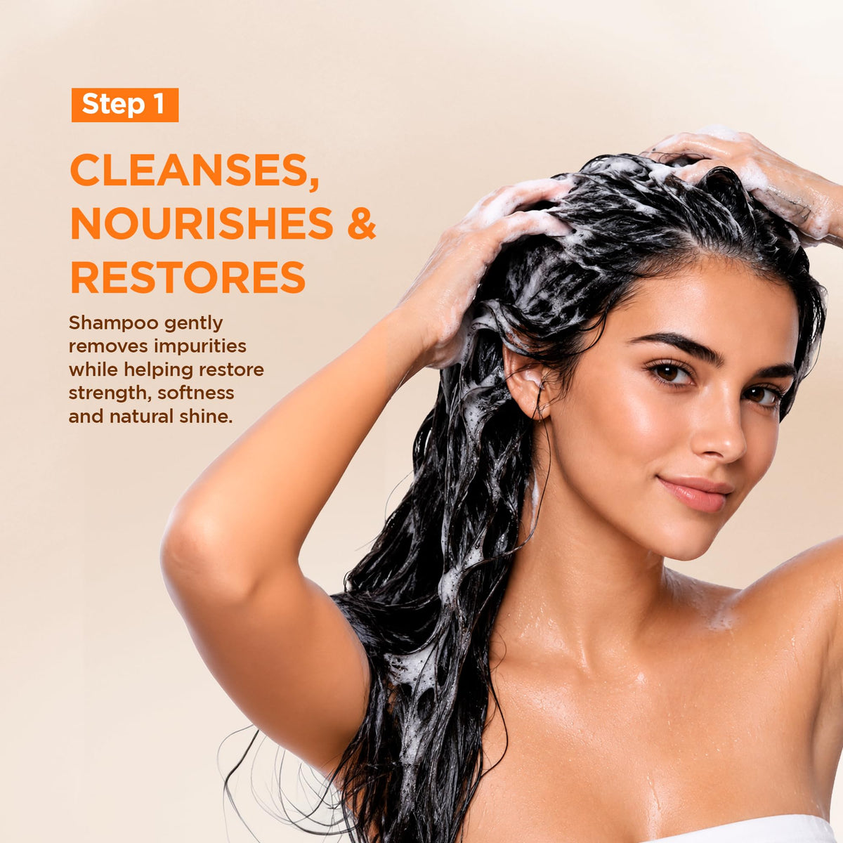 KATIVA product label ingredient detail showing plant keratin and proteins