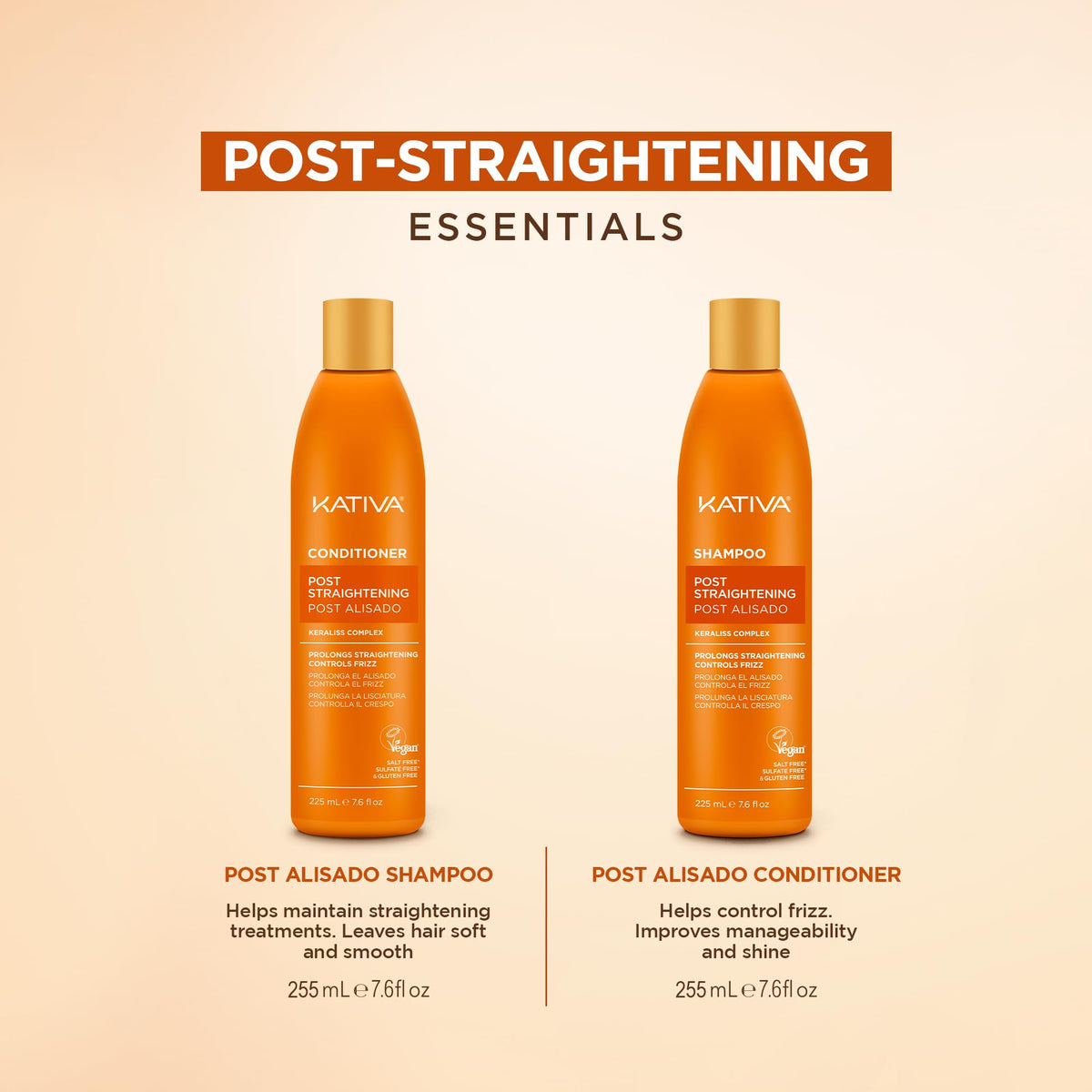 Kativa open bottles showing product texture and hydration benefit