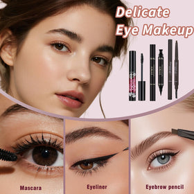 KAVCENT close-up of applied eye look, precision and wearable intensity visible