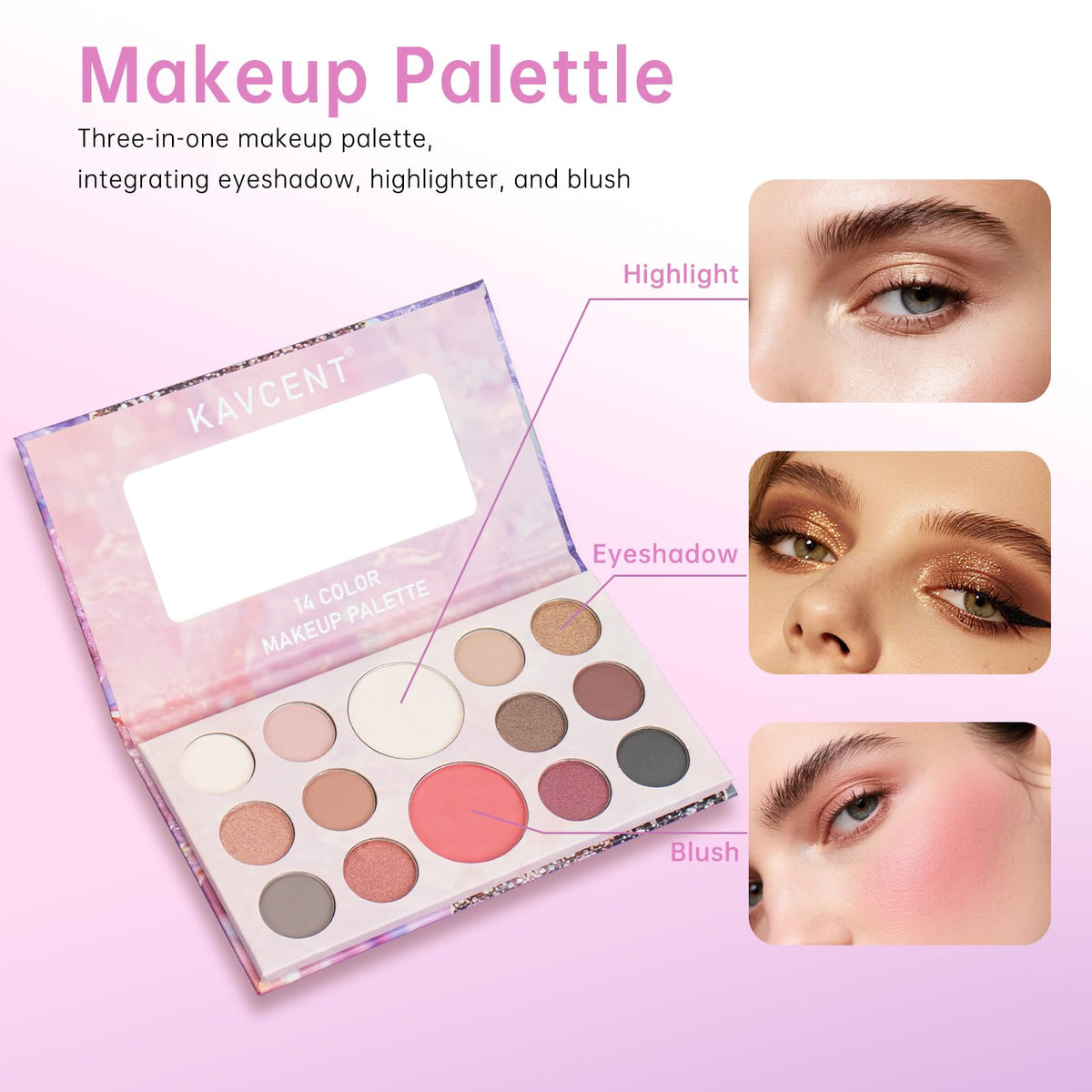 KAVCENT lipstick and gloss duo demonstrating color options