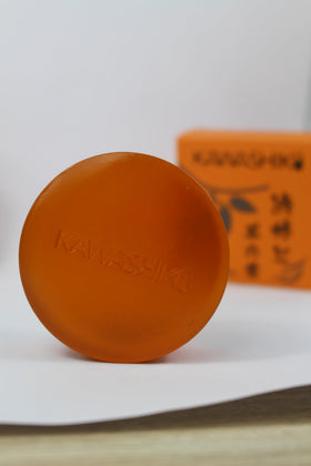 KAWASHIKI soap on bathroom shelf lifestyle scene suggesting daily freshness
