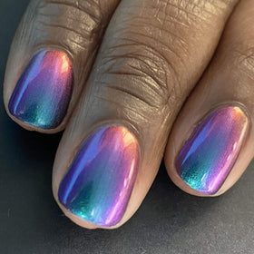 KBShimmer three-coats comparison showing buildable coverage and opacity