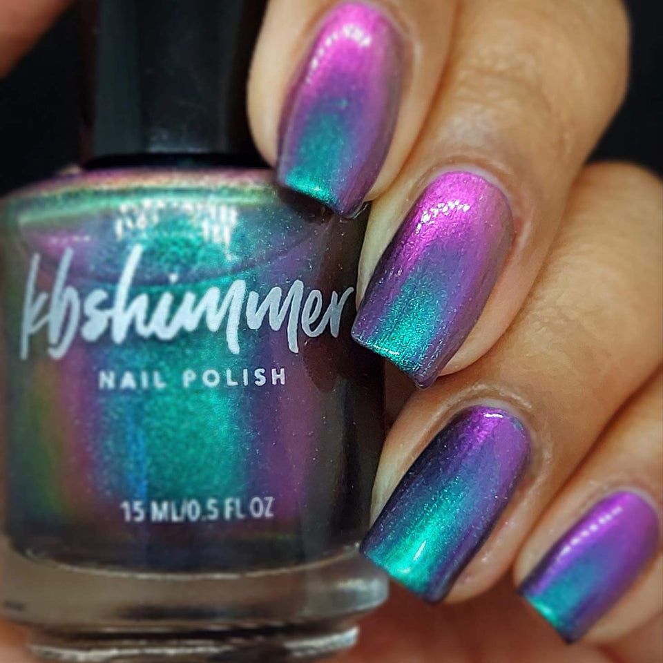 KBShimmer bottle front packaging showing shade and branding for easy selection
