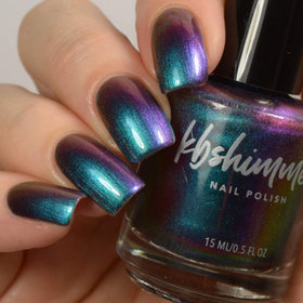 KBShimmer texture close-up showing glossy finish and even leveling
