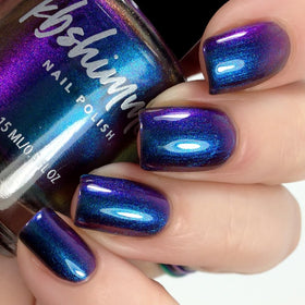 KBShimmer in-hand lifestyle shot showing wearable glam and convenience benefit