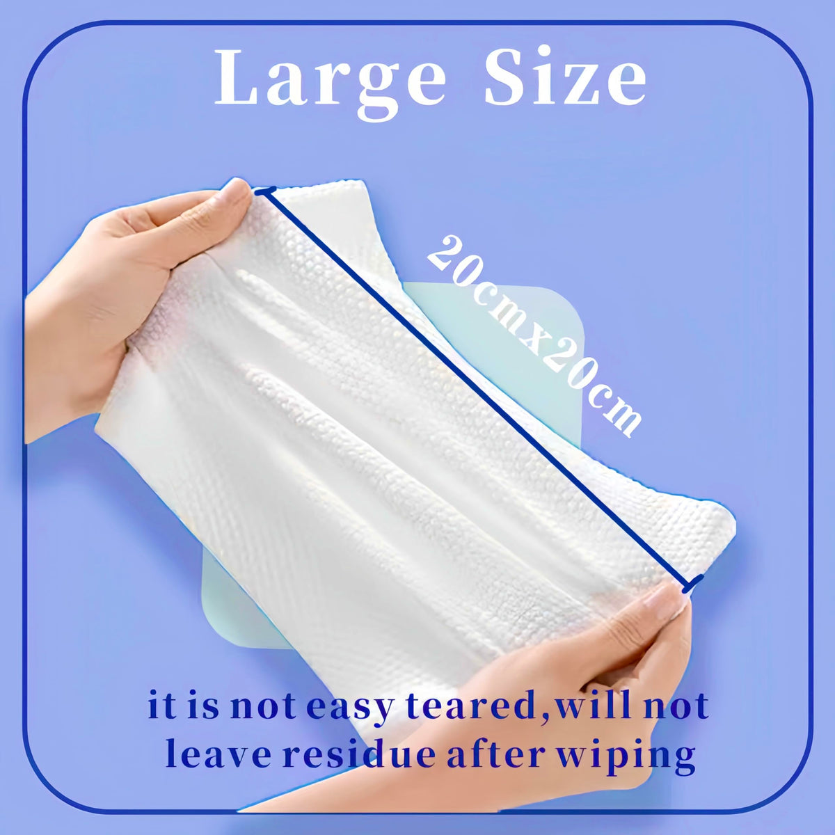 KeeiZoes used to gently clean a baby's face demonstrating safe soft cotton