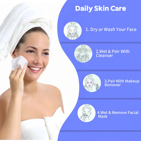 KeeiZoes towel removing makeup gently without irritation or smudging