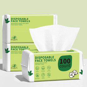 KeeiZoes front packaging showing 300-count biodegradable towels and product benefits