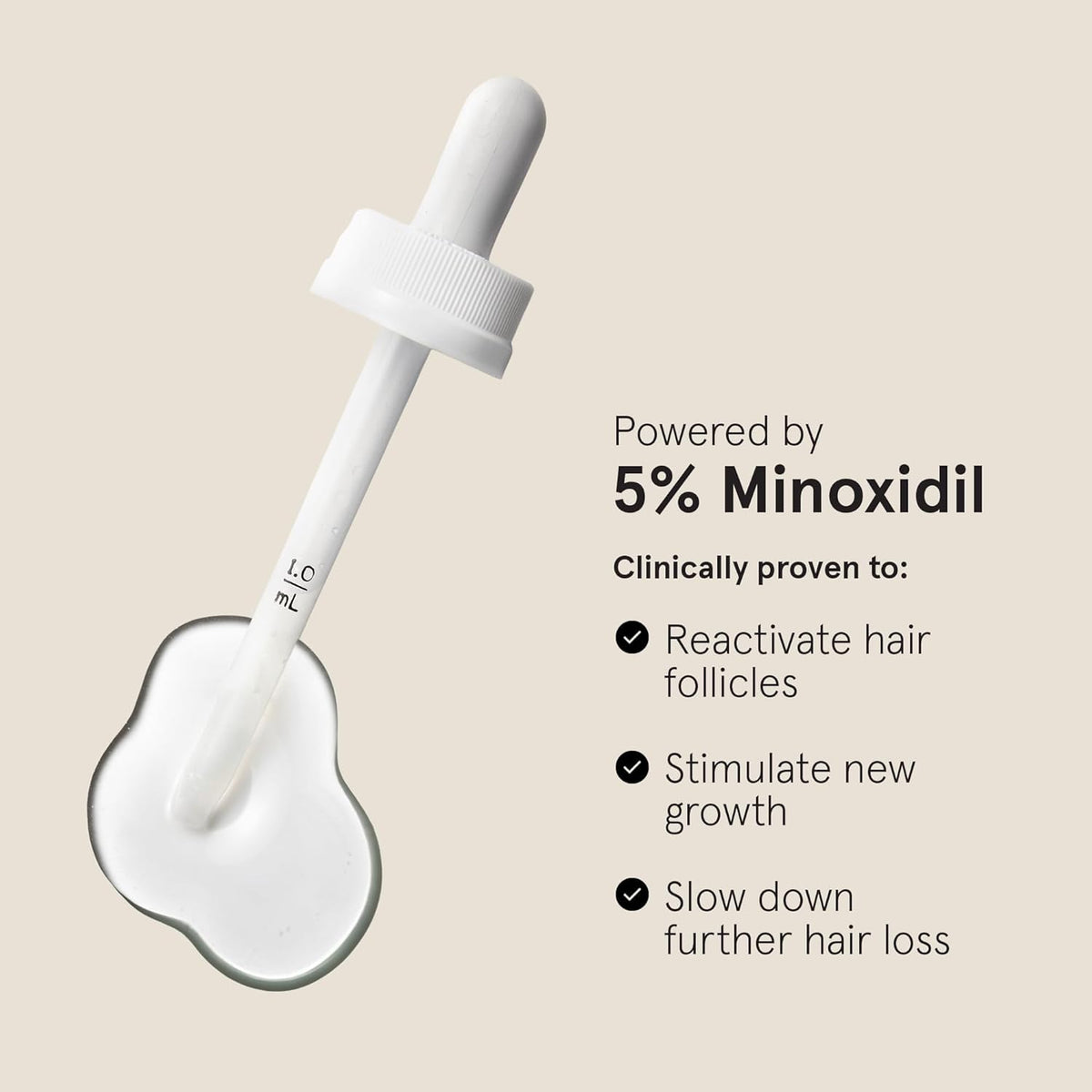 Keeps application to crown demonstration showing targeted use and neat coverage