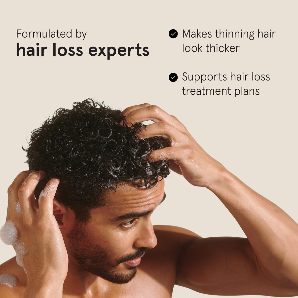 Keeps conditioner being dispensed to show lightweight smoothing benefit