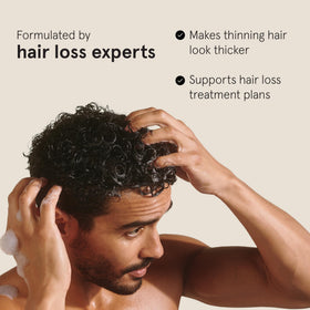 Keeps conditioner being dispensed to show lightweight smoothing benefit