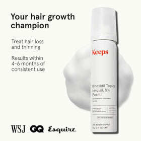 Keeps foam texture close-up illustrating quick-absorbing formula