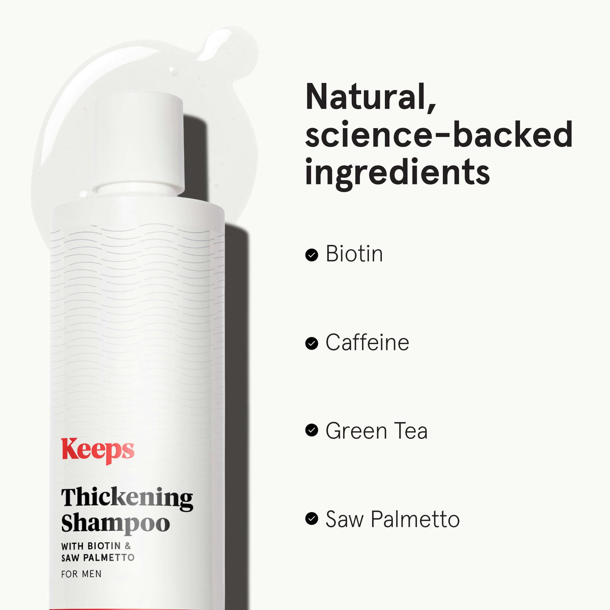 Keeps bottle in hand to show 8 oz scale and easy dispensing