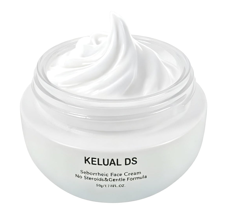KELUAL DS front tube showing product packaging and easy dispense benefit