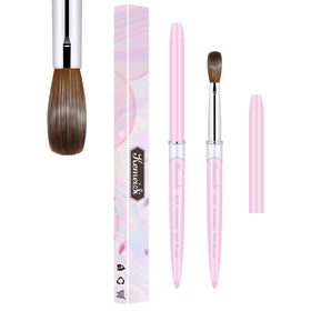 KEMEISI front view showing balanced handle and soft bristles for steady control