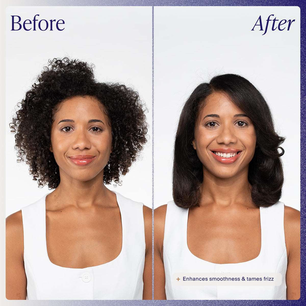 Kenra application on damp hair demonstrating even distribution for better blowouts