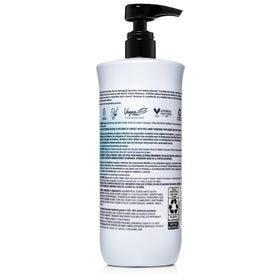 Kenra being applied in shower demonstrating deep-cleaning routine