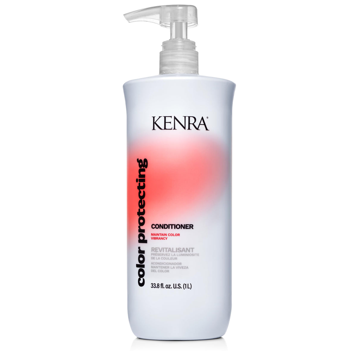 Kenra front packaging showing full bottle and label for color protection benefit