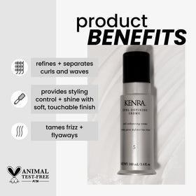 Kenra open jar close-up cream texture highlighting smooth blend