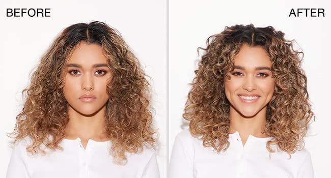 Kenra daily provision being applied to damp hair for detangling benefit