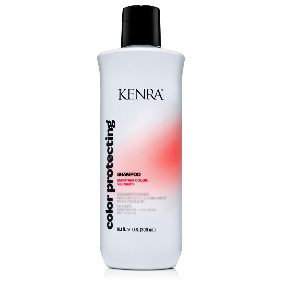 Kenra front packaging showing label and color-protecting benefit