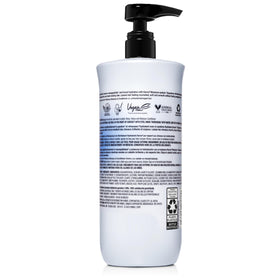 Kenra moisture shampoo in shower being used for gentle cleansing