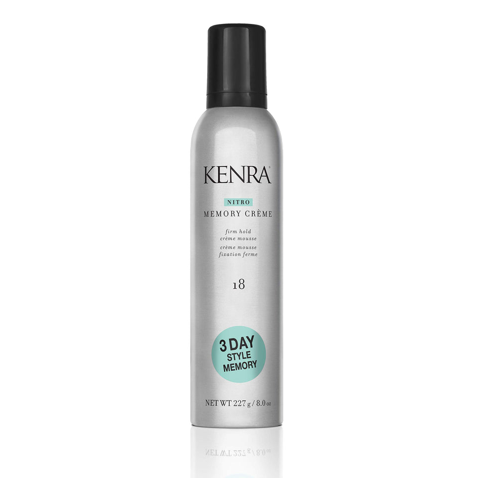 Kenra Nitro Memory Crème front packaging showing clean branding and bottle benefit