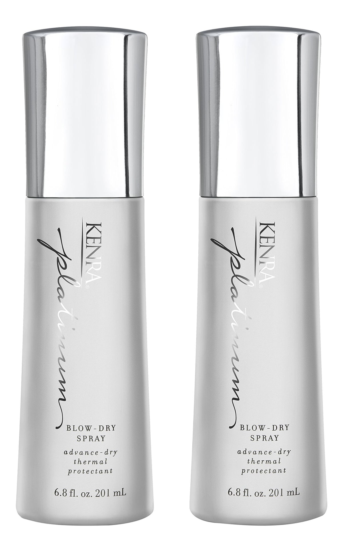 Kenra bottle front view showing packaging and two-pack convenience