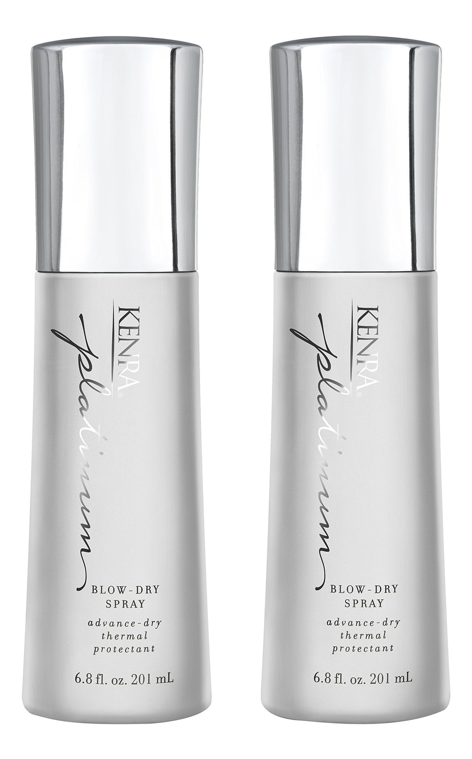 Kenra bottle front view showing packaging and two-pack convenience
