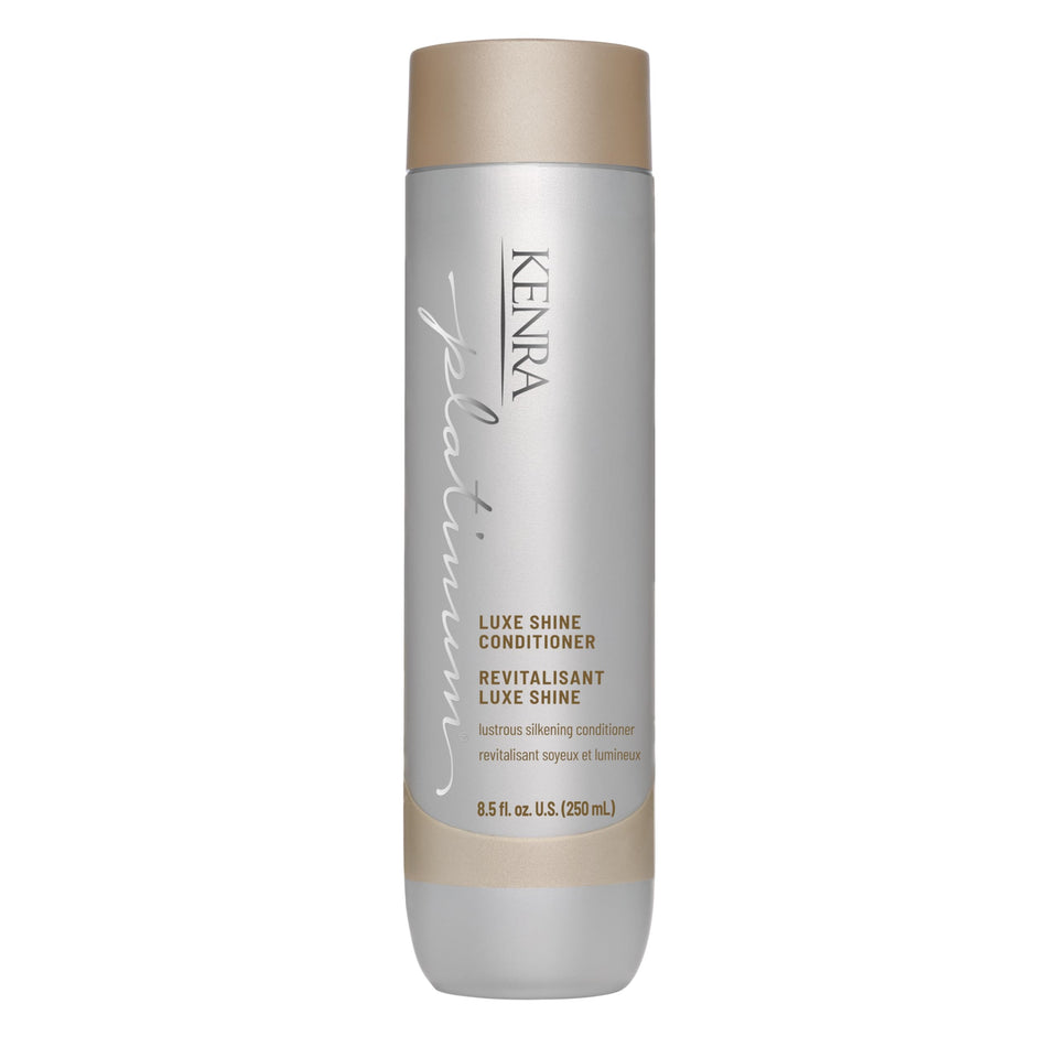 Kenra Platinum front packaging showing 8.5oz bottle and brand benefit