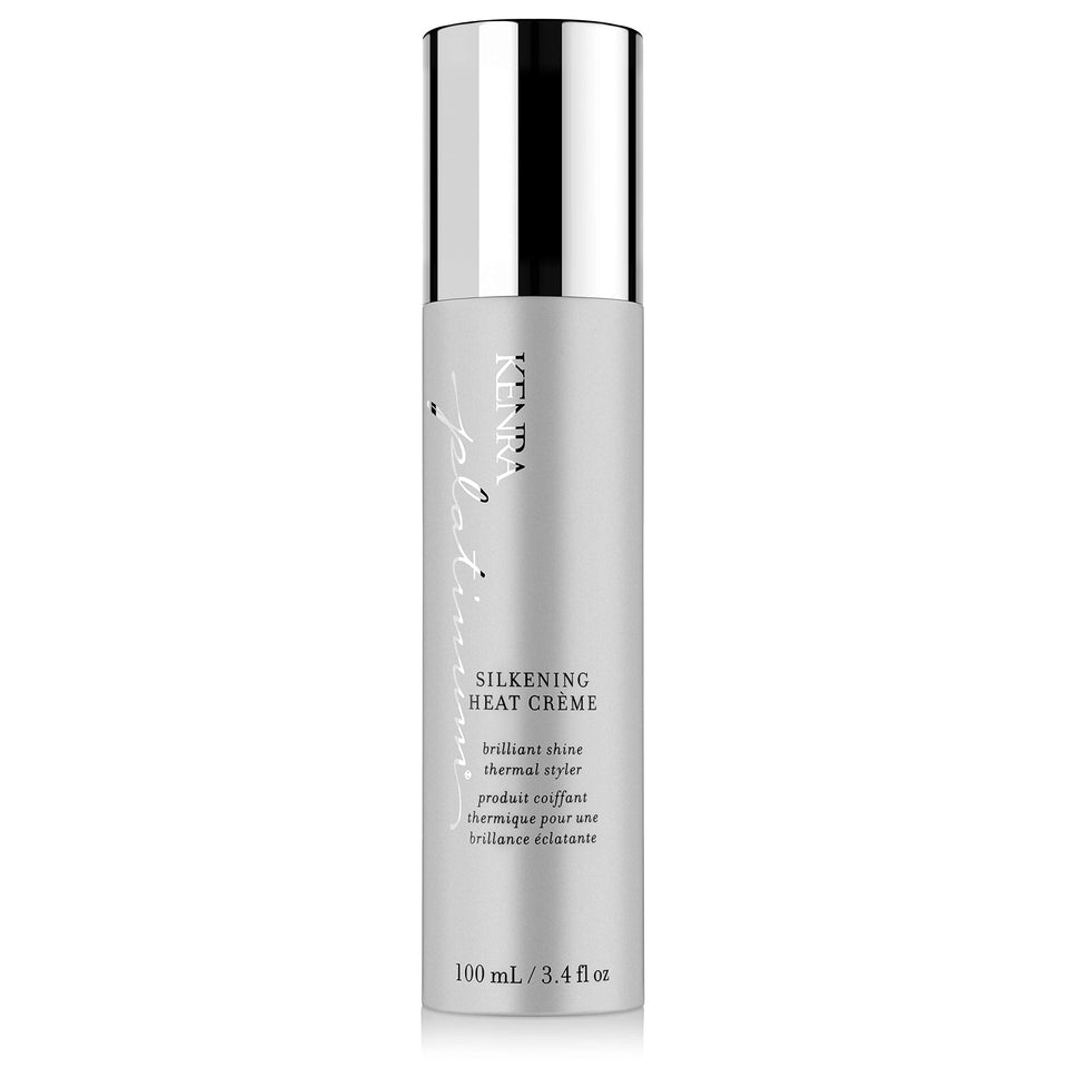 Kenra Platinum front packaging showing bottle and branding for salon-ready protection