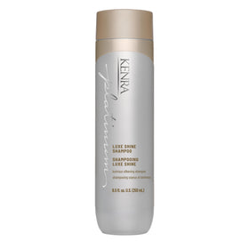Kenra shampoo front packaging showing product and shine benefits