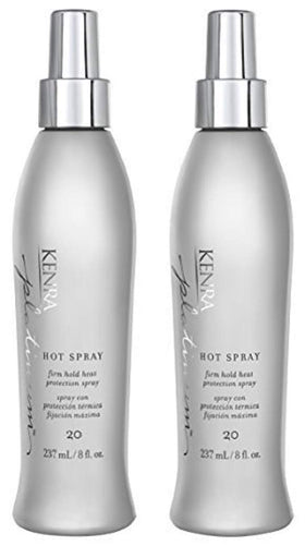 Kenra bottle front packaging showing product and benefits